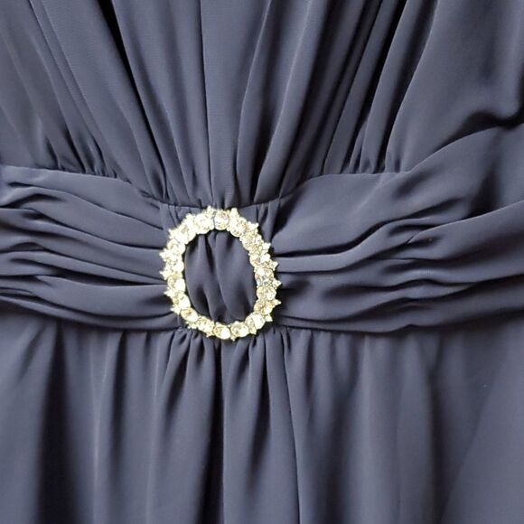 La Nouvelle Renaissance dress, size 6, navy blue - Picture 2 of 5